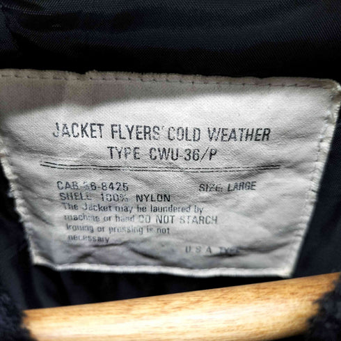 アルファ ALPHA JACKET FLYERS COLD WEATHER TYPE CWU-36/P メンズ JPN:L