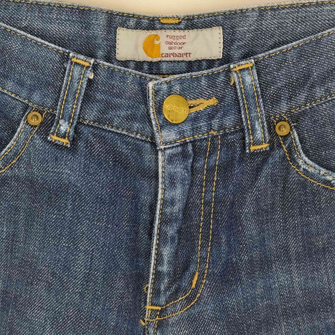 カーハート Carhartt ジップフライ フレアデニム レディース