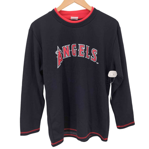ジェニュインマーチャンダイズ GENUINE MERCHANDISE MLB ベースボールプリント クルーネックカットソー メンズ JPN:M