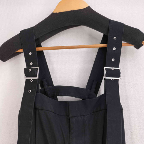 コムデギャルソンノアールケイニノミヤ COMME des GARCONS noir kei ninomiya 23SS コットンシルクサロペット レディース XS