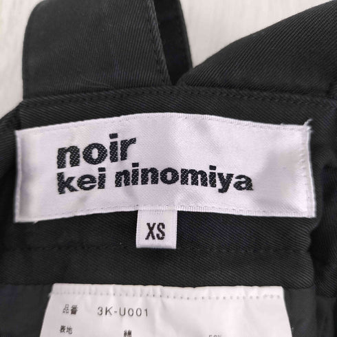 コムデギャルソンノアールケイニノミヤ COMME des GARCONS noir kei ninomiya 23SS コットンシルクサロペット レディース XS