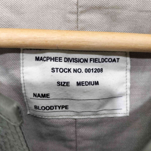 マカフィー MACPHEE ノーカラーフィールドジャケット レディース JPN:M