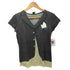 ポールスミスプラス Paul+ Paul Smith 転写プリントS/SVネックTシャツ レディース import:M