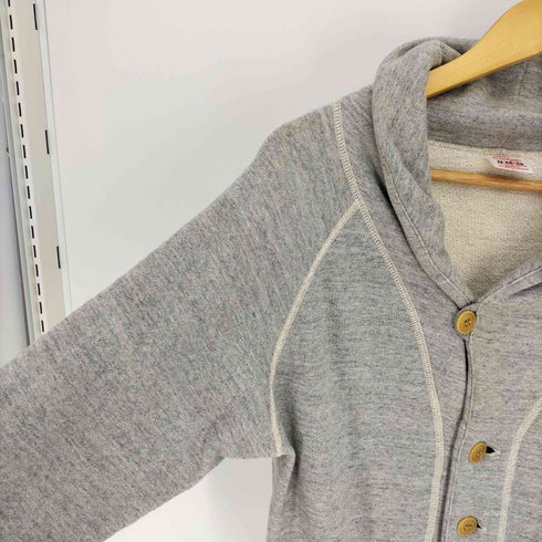 キャリー CALEE ショールカラー スウェット カーディガン ジャケット メンズ JPN:M