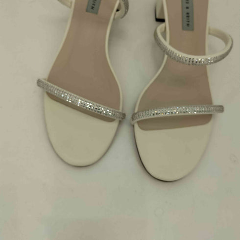 チャールズアンドキース CHARLES&KEITH ラインストーンストラップパンプス レディース 38