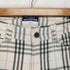 バーバリーブルーレーベル BURBERRY BLUE LABEL ホース刺繍 セミフレアチェック柄パンツ レディース EUR:36