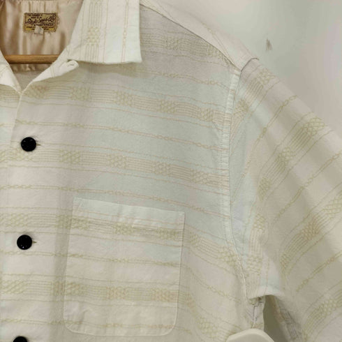 スタイルアイズ Style Eyes 50-60s 復刻 刺繍 オープンカラー長袖 シャツ メンズ JPN:L