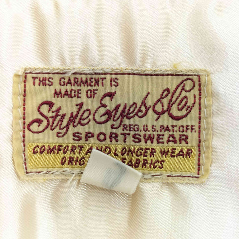 スタイルアイズ Style Eyes 50-60s 復刻 刺繍 オープンカラー長袖 シャツ メンズ JPN:L