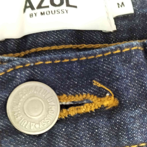 アズールバイマウジー AZUL by moussy HIGH WAIST DENIM WIDE 3 レディース JPN:M