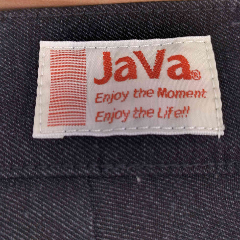 ジャバ JaVa ハイウエストワイドテーパードパンツ レディース JPN:L