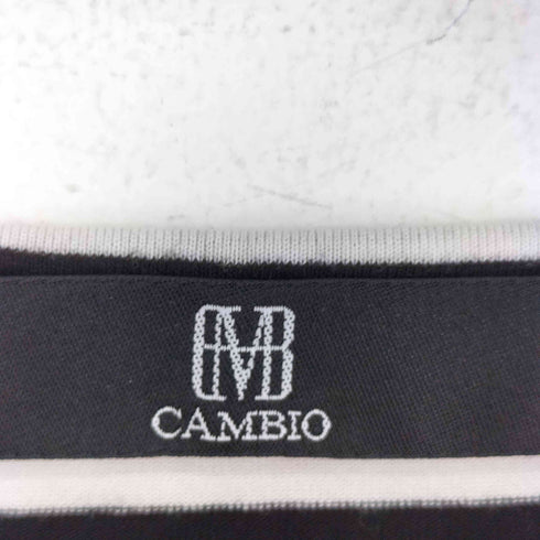 カンビオ CAMBIO ボーダー L/S カットソー レディース