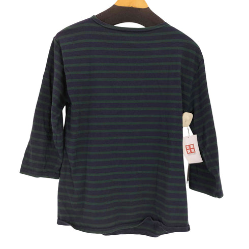 セントジェームス SAINT JAMES 7分袖 ボーダーバスクシャツ レディース JPN:40