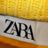 ザラ ZARA ハイネックハーフジップニット レディース import:S