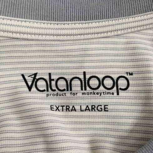モンキータイム MONKEY TIME 別注 VATANLOOP オーガニック ボーダー Tシャツ メンズ JPN:XL