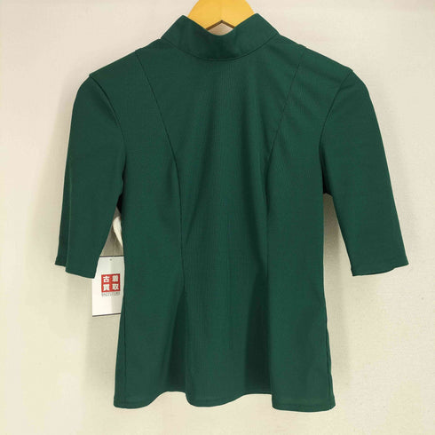 EJ SHEYANG ジップアップ S/S カットソー レディース