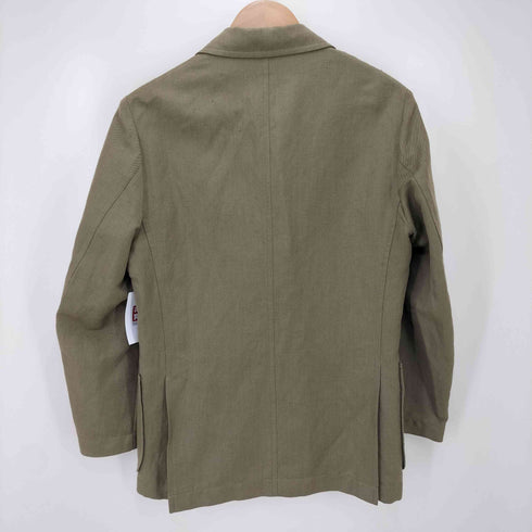 トゥモローランドピリグリム TOMORROWLAND PILGRIM リネンウール ダブルブレステッド6Bジャケット メンズ JPN:44