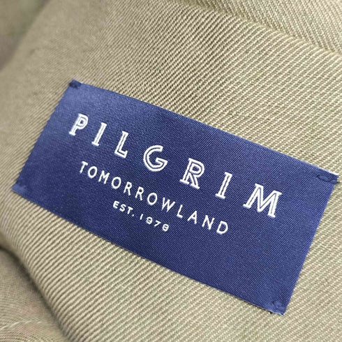 トゥモローランドピリグリム TOMORROWLAND PILGRIM リネンウール ダブルブレステッド6Bジャケット メンズ JPN:44