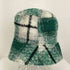 アンユーズド UNUSED アルパカウール チェック バケットハット メンズ 1