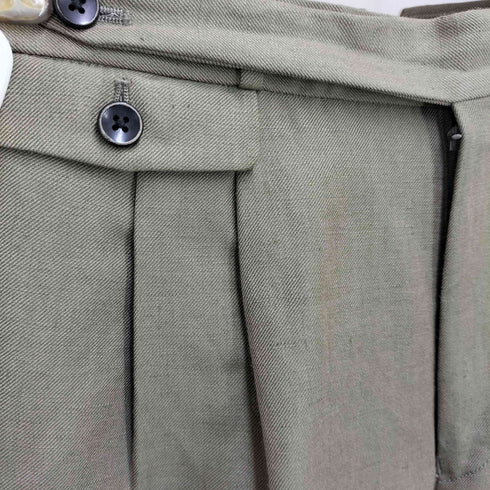 トゥモローランドピリグリム TOMORROWLAND PILGRIM リネンウール サイドアジャスター グルカスラックス Dormeuil メンズ JPN:44