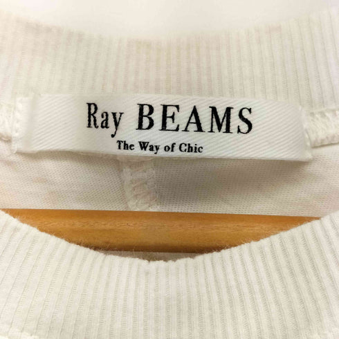 レイビームス Ray BEAMS 24SS ギャザー フロント ノースリーブ カットソー レディース