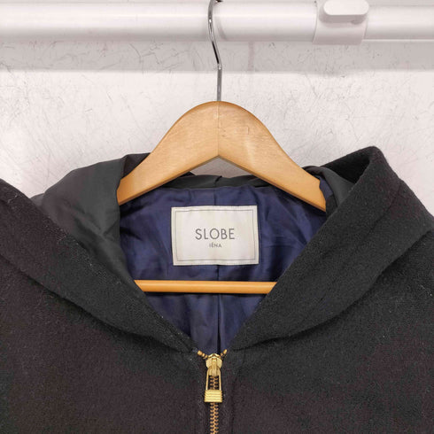 スローブイエナ SLOBE IENA ウールロングフードコート レディース FREE