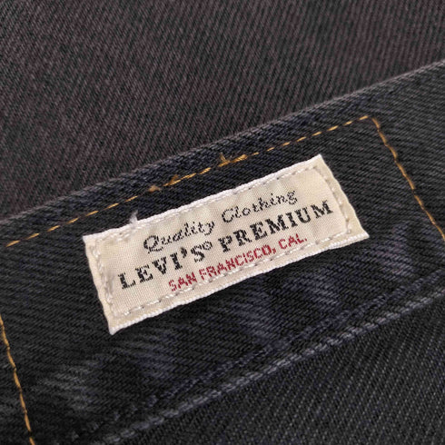 リーバイス Levis 別注501(R) ORIGINAL BLACK メンズ 32inch