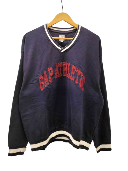 ギャップ Gap 24AW GAP ATHLETICロゴ スウェットシャツ メンズ import:L
