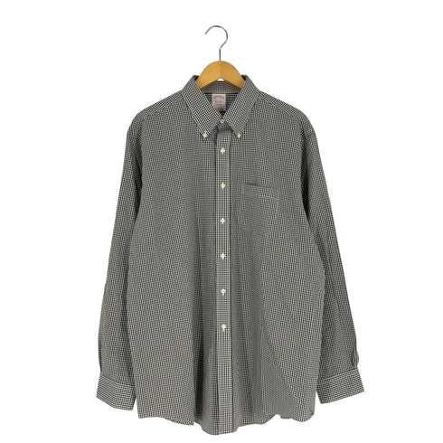 ブルックスブラザーズ BROOKS BROTHERS MADISON AMERICA SUPIMA COTTON チェック BDシャツ メンズ 17-36