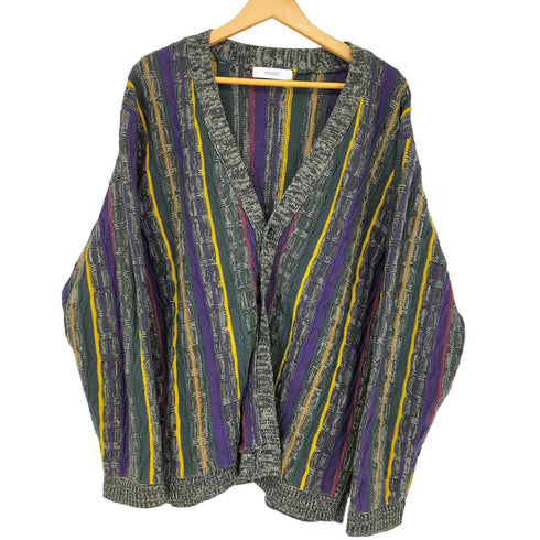 インヘリット INHERIT オーバーサイズジャガードジオメカーディガン レディース JPN:M