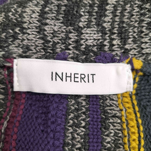 インヘリット INHERIT オーバーサイズジャガードジオメカーディガン レディース JPN:M