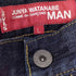 ジュンヤワタナベコムデギャルソンマン JUNYA WATANABE COMME des GARCONS MAN ストレートデニムパンツ メンズ 36×33