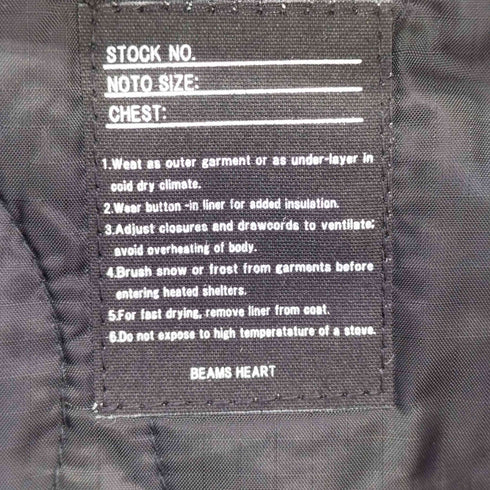 ビームスハート BEAMS HEART 3WAY Short Mods Coat メンズ JPN:L