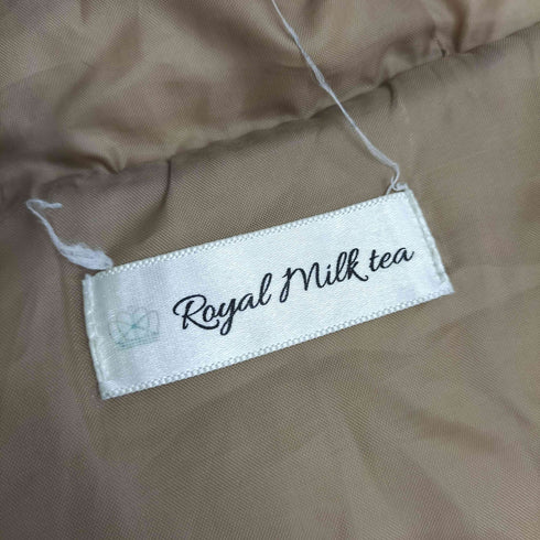royal milk tea ダウン ロング コート レディース JPN:L