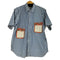 コムデギャルソンオムプリュス COMME des GARCONS HOMME PLUS アシンメトリーチェック ギンガムチェック S/S シャツ メンズ JPN:M