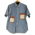コムデギャルソンオムプリュス COMME des GARCONS HOMME PLUS アシンメトリーチェック ギンガムチェック S/S シャツ メンズ JPN:M