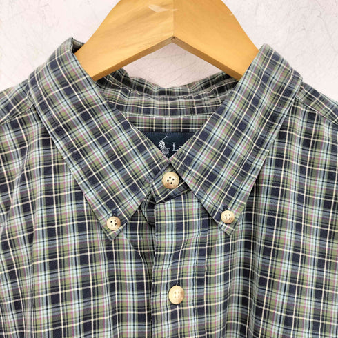 ラルフローレン RALPH LAUREN classic fit ポニー刺繍 チェック BDシャツ メンズ import:XXL