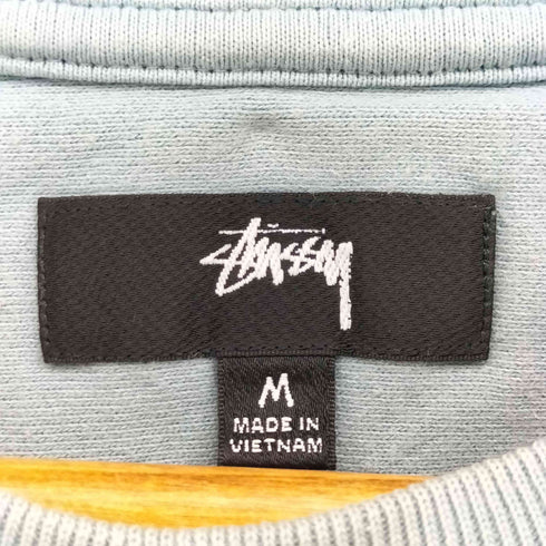 ステューシー Stussy ショーンフォント ロゴ 刺繍 クルーネック スウェット プルオーバー メンズ import:M