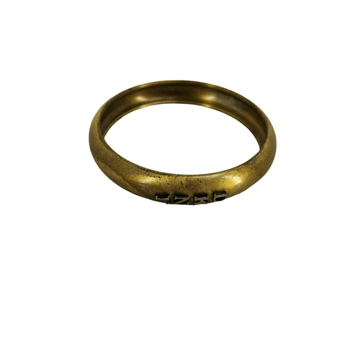 ダナキャランニューヨーク DKNY ロゴ刻印 バングル レディース