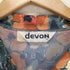 DEVON 花柄ボックス開襟シャツ レディース
