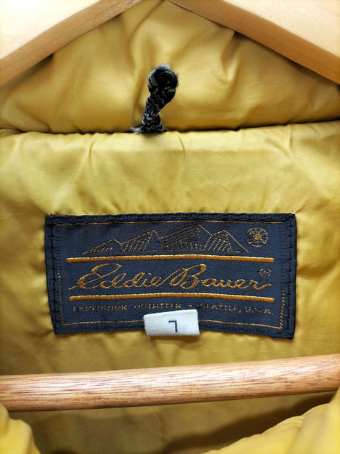 エディーバウアー Eddie Bauer 80S 黒タグ スタンドネック 中綿 ジャケット レディース import:L