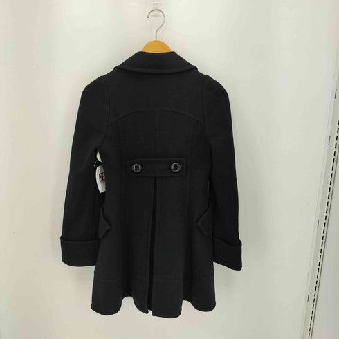 バーバリーブルーレーベル BURBERRY BLUE LABEL 裏地ノバチェック ウール チェスターコート レディース 36