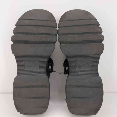 ザラ ZARA PLATFORM FLAT BALLET SNEAKER バレエ フラット スニーカー レディース EUR:38