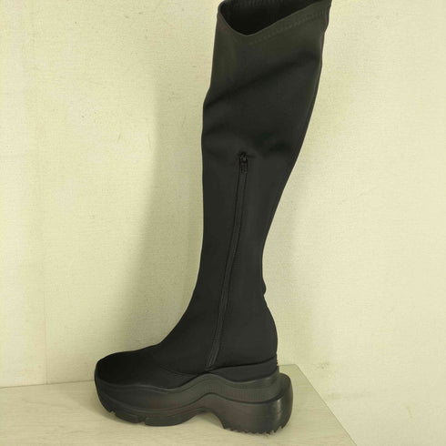 イエロー YELLO DOUBLE SNEAKER LONG BOOTS レディース JPN:S
