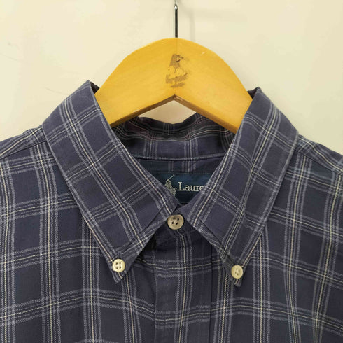 ラルフローレン RALPH LAUREN blake ポニー刺繍 チェック BDシャツ メンズ import:L