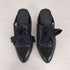 イエロー YELLO JET BLACK SNEAKER MULES レディース JPN:S