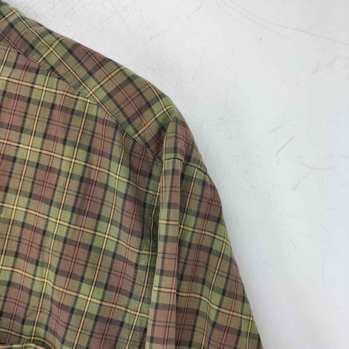 ラルフローレン RALPH LAUREN classic fit ポニー刺繍 チェック BDシャツ メンズ import:M