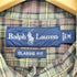 ラルフローレン RALPH LAUREN classic fit ポニー刺繍 チェック BDシャツ メンズ import:M