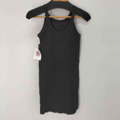 NEROLI リブ ワンポイント ワンピース レディース FREE