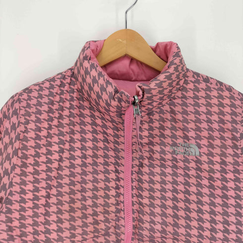 ザノースフェイス THE NORTH FACE Reversible 550 Down Jacket Houndstooth リバーシブル 550 ダウン ジャケット ハウンドチェック レディース import:L