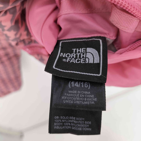 ザノースフェイス THE NORTH FACE Reversible 550 Down Jacket Houndstooth リバーシブル 550 ダウン ジャケット ハウンドチェック レディース import:L